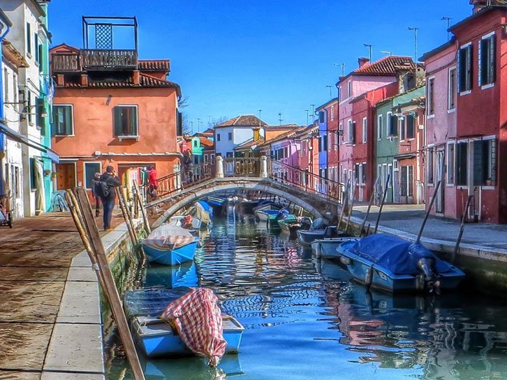 Canal em Burano